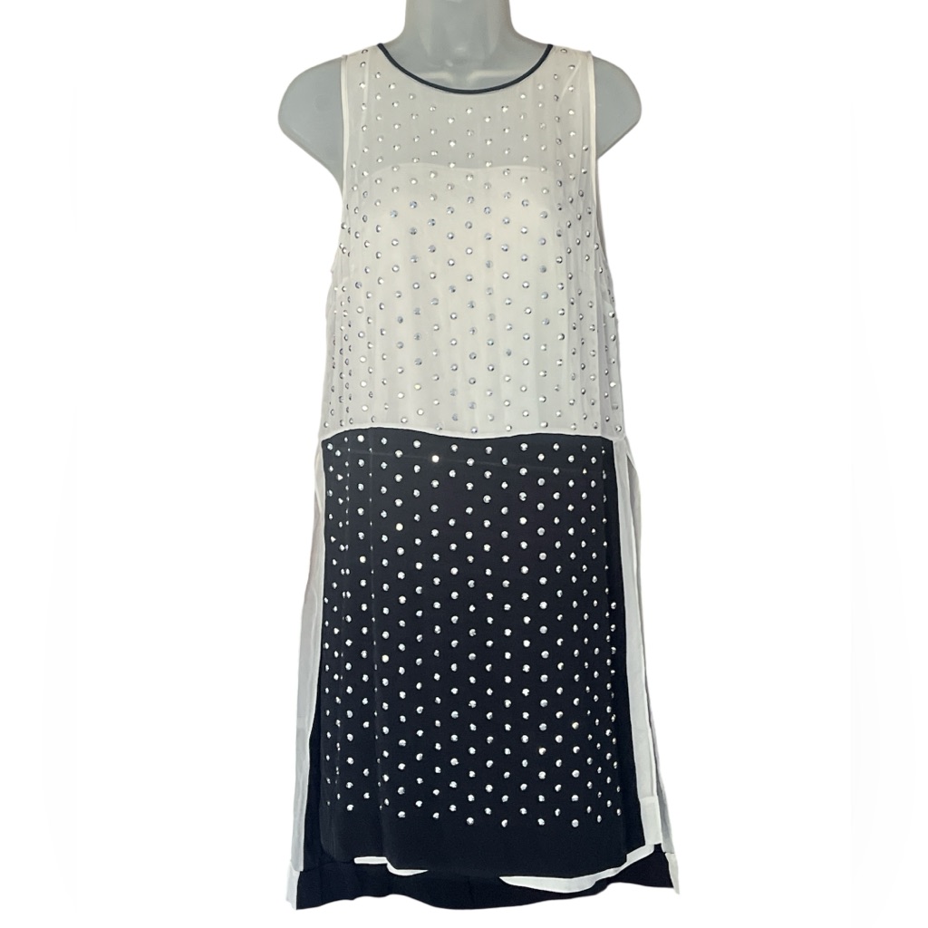 Nwt - Diane Von Furstenberg Abrielle Crystal Dress